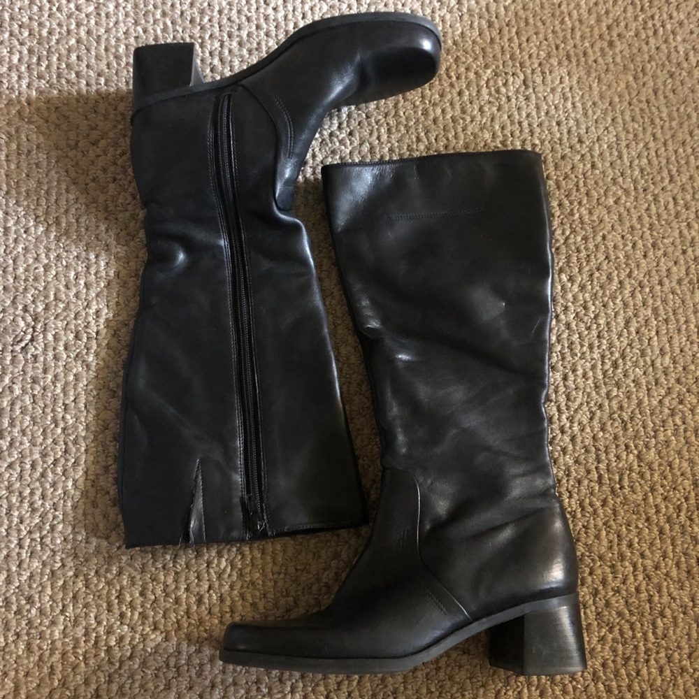 Buttery leather boots